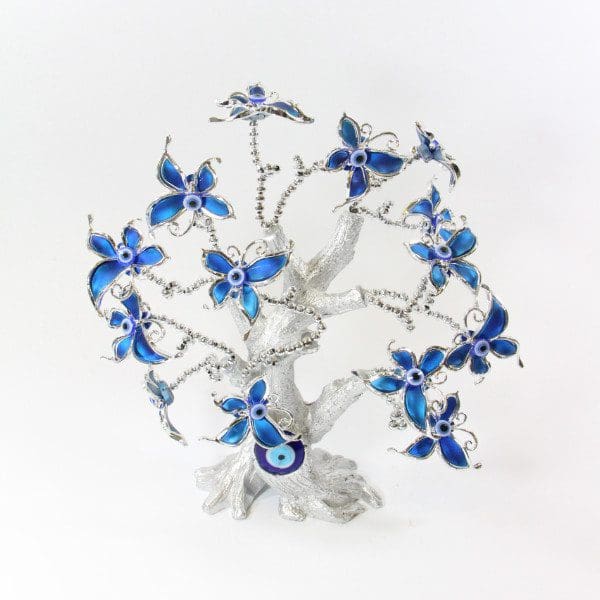 "Blue Butterfly" Lucky Tree Design