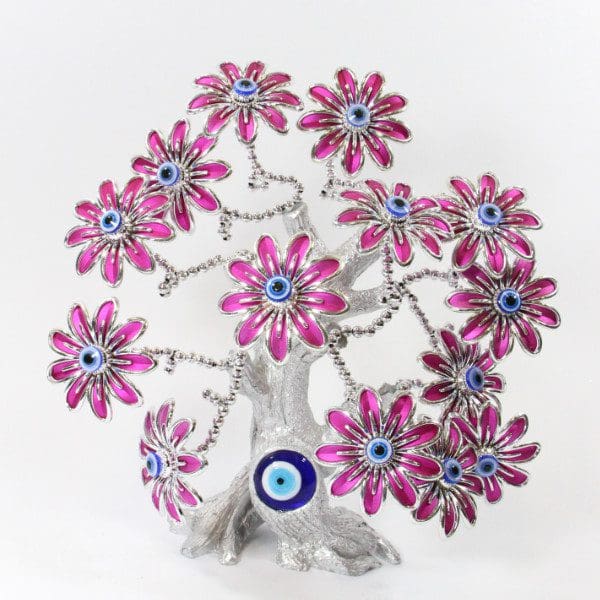 "Fuchsia Daisy" Lucky Tree Flower Design
