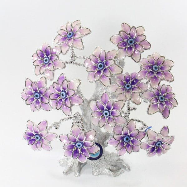 "Purple Peony" Lucky Tree Flower Design