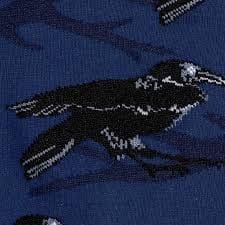 Raven design men's novelty crew socks