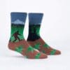 Welcome to my hood design men's novelty crew socks