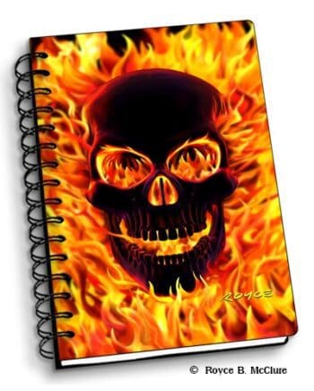 Fire Skull