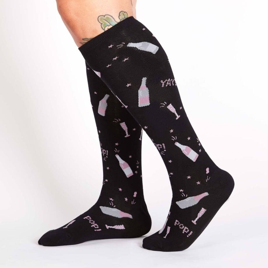 Celebrate design women's novelty knee high socks