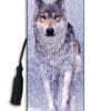 Snow Wolf bookmark