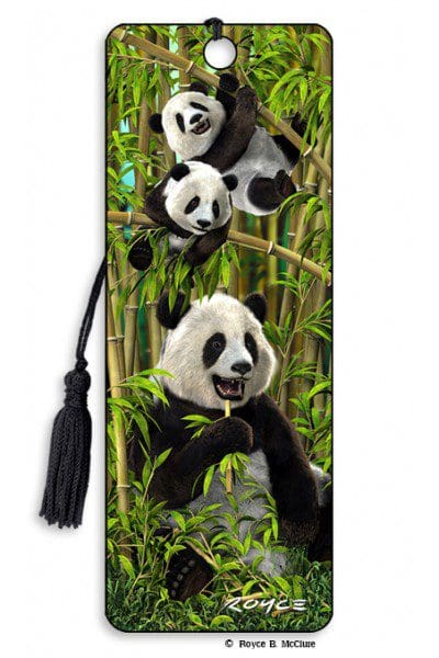Panda Family bookmark