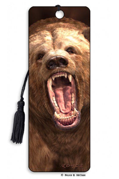 Grizzly Bear bookmark