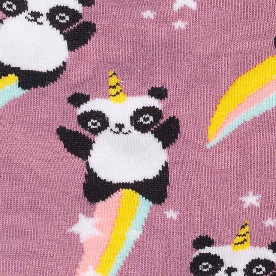 Pandacorn women's novelty crew socks