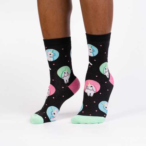 Hop To It Women's novelty crew socks