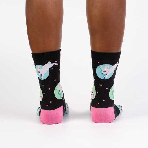 Hop To It Women's novelty crew socks