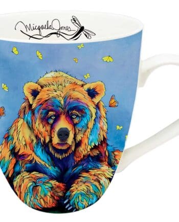 "Spring Already" (Grizzly) 18 oz. Signature Mug by Artist Micqaela Jones