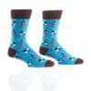 Blue Jay Design Men's Novelty Crew Socks by Yo Sox