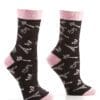 Paris Women's Novelty Crew Socks by Yo Sox