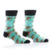 "Pizza Lover" Men's Novelty Crew Socks by Yo Sox