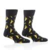 "Banana Mania" Men's Novelty Crew Socks by Yo Sox