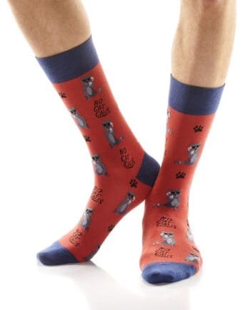 "Cat Callin" Men's Novelty Crew Socks by Yo Sox