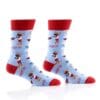 "Vacay Eh" Men's Novelty Crew Socks by Yo Sox