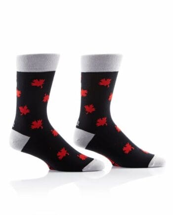 "Canada Eh" Men's Novelty Crew Socks by Yo Sox