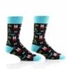 "Lifeguard" Men's Novelty Crew Socks by Yo Sox