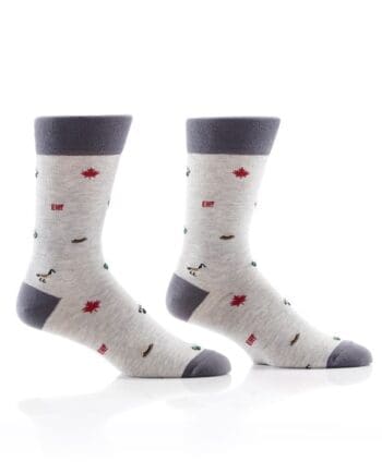 "Canada Mini" Men's Novelty Crew Socks by Yo Sox