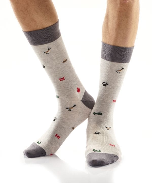 "Canada Mini" Men's Novelty Crew Socks by Yo Sox