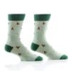 "Cottage Day" Men's Novelty Crew Socks by Yo Sox