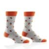 "Mini Gobble" Men's Novelty Crew Socks by Yo Sox