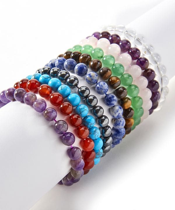 Gemstone Bead Bracelet Assortment