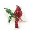 Red Cardinal Brooch