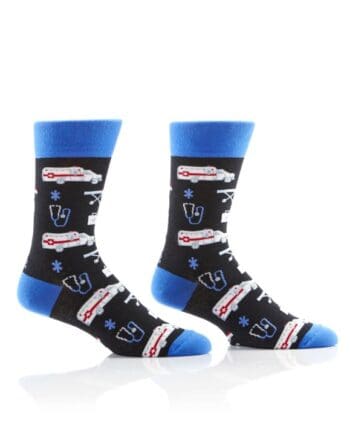 "Paramedic" Men's Novelty Crew Socks by Yo Sox