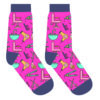 "Hair Dresser" Women's Novelty Crew Socks by Yo Sox