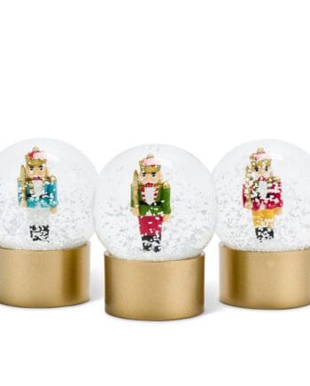 2.25" Small Nutcracker Snow Globe