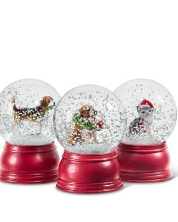 2.5" Holiday Pet Snow Globes