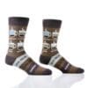 "Know Your Coffees" Men's Novelty Crew Socks by Yo Sox