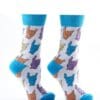 "Hang Loose" Women's Novelty Crew Socks by Yo Sox