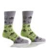 "Aliens" Men's Novelty Crew Socks by Yo Sox