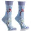 "Hitting the Slopes" Women's Novelty Crew Socks by Yo Sox