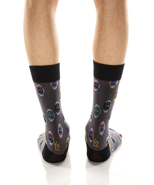 "Rolax" Men's Novelty Crew Socks by Yo Sox