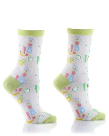 "Juicin" Women's Novelty Crew Socks by Yo Sox