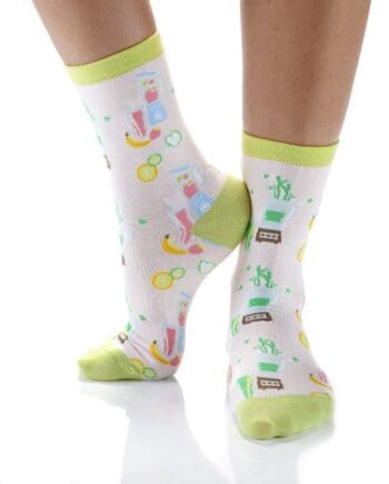 "Juicin" Women's Novelty Crew Socks by Yo Sox