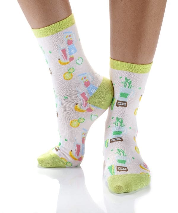 "Juicin" Women's Novelty Crew Socks by Yo Sox
