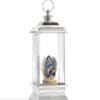 11" LED Water Lantern with Holy Family