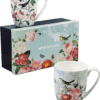 "Bird Garden" Mugs - Set of 2