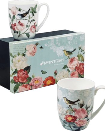 "Bird Garden" Mugs - Set of 2