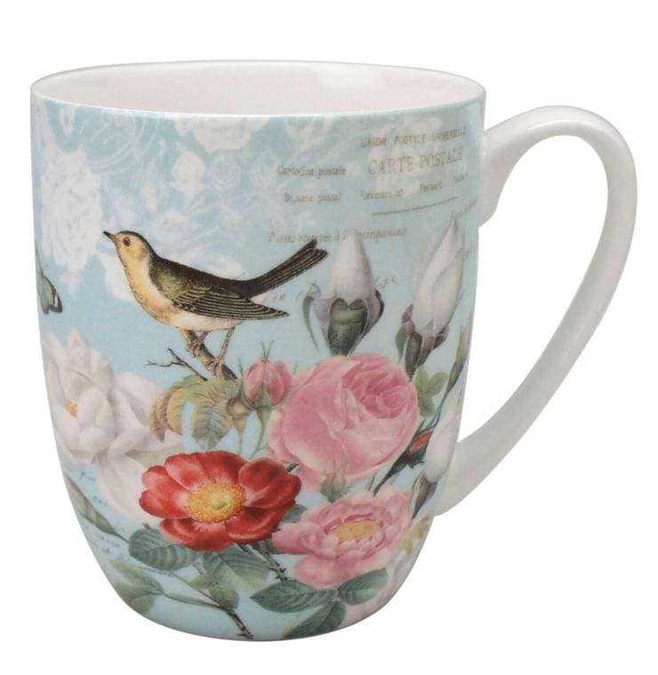 "Bird Garden" Mugs - Set of 2