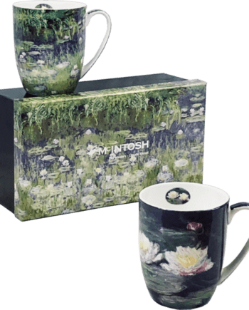 Monet Water Lilies Mug Set of 2