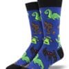 "Cryptids" Men's Novelty Crew Socks by Socksmith