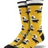 "Funky Skunky" Men's Novelty Crew Socks by Socksmith