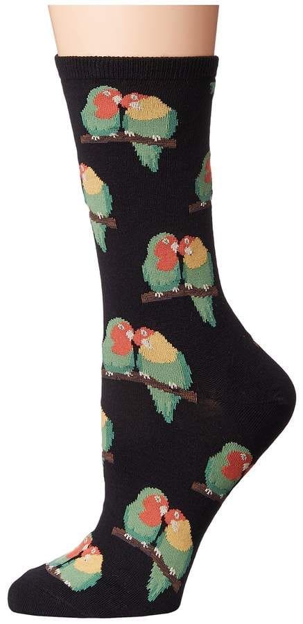 "Couple of Lovebirds" Women's Novelty Crew Socks by Socksmith