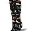 "The Cats Meow" Women's Knee High Socks by Socksmith