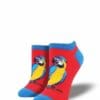 "A-Parrot-ly" Women's Novelty Shorties (PED) Socks by Socksmith